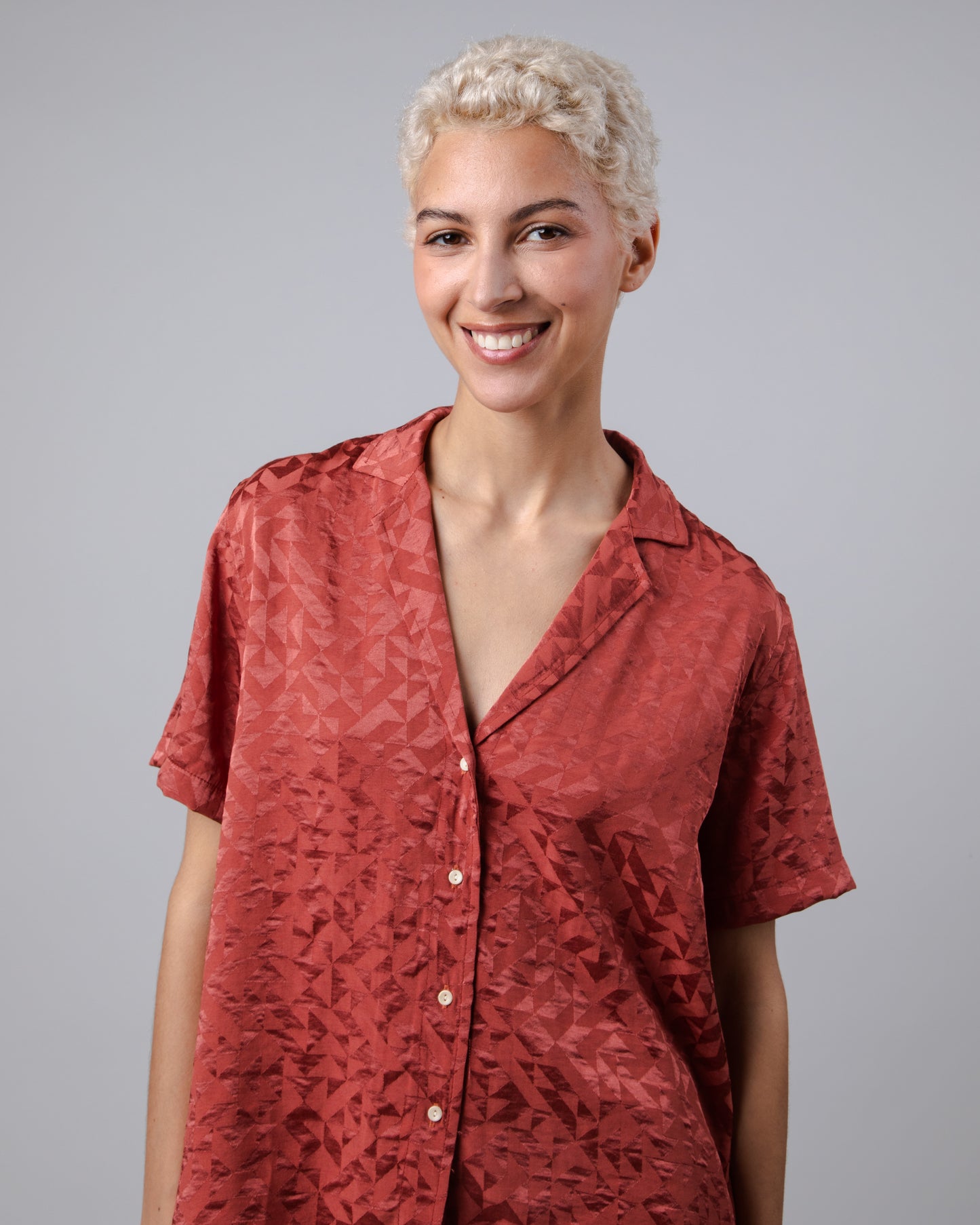 Chemisier Jacquard Aloha Blouse - Viscose