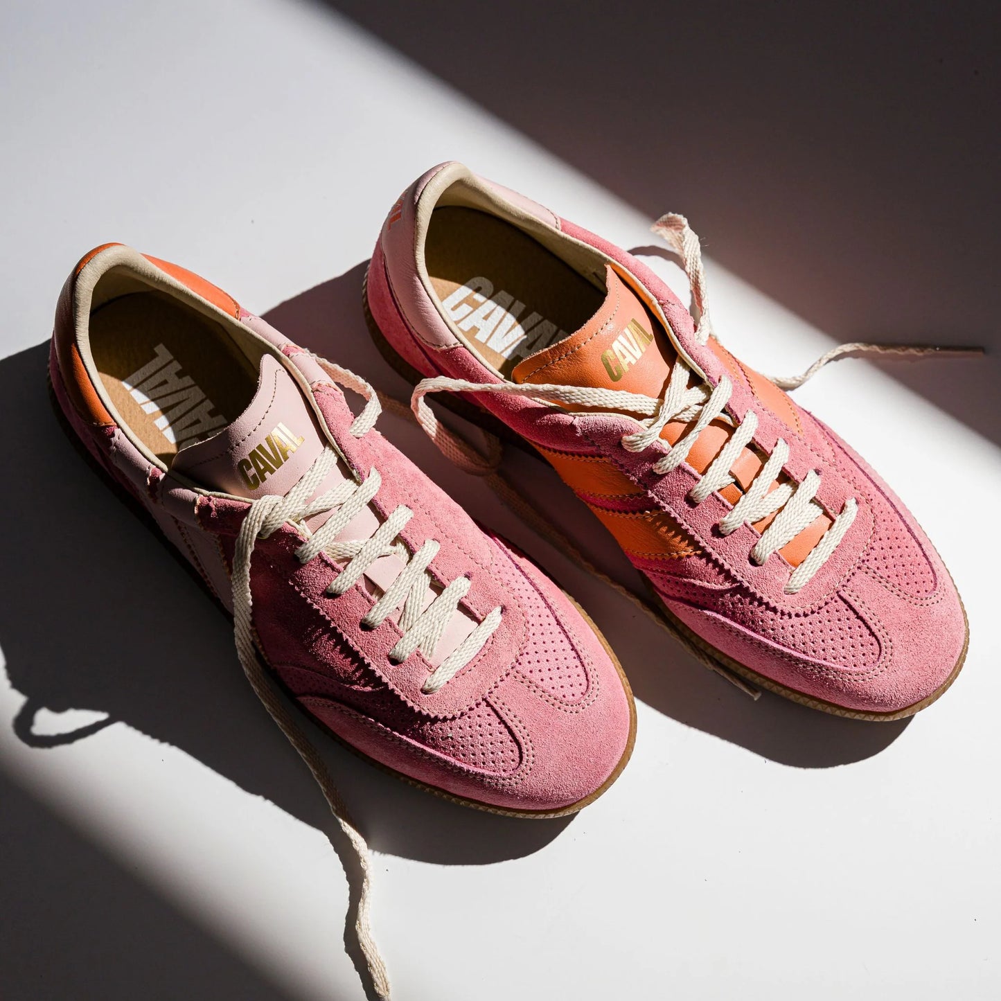 Baskets basses Pulse Peach Melba - La Basket Asymétrique qui met du Soleil à vos Pieds