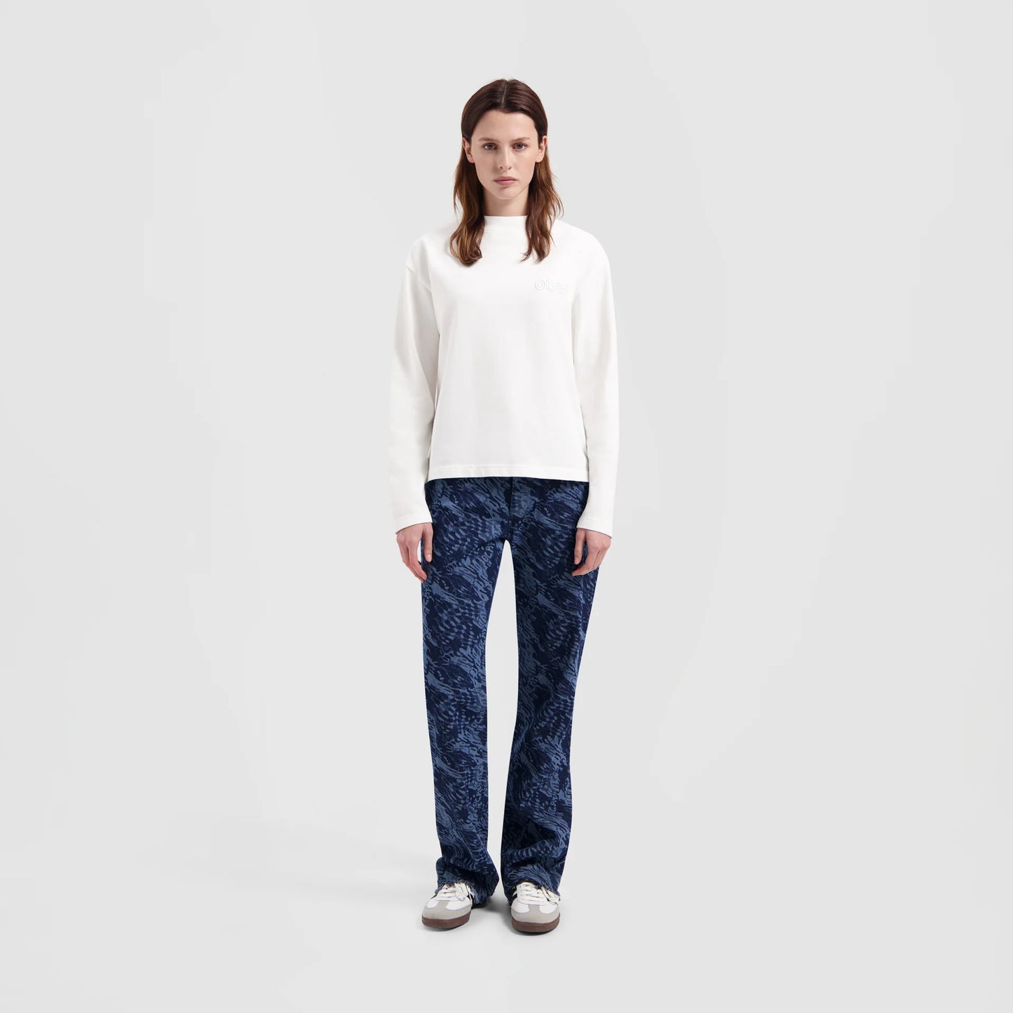T-Shirt WMN Outline Logo - Coton