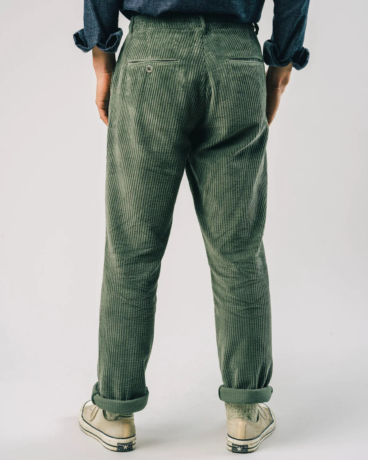 Pantalon Corduroy Pleated - Coton Bio