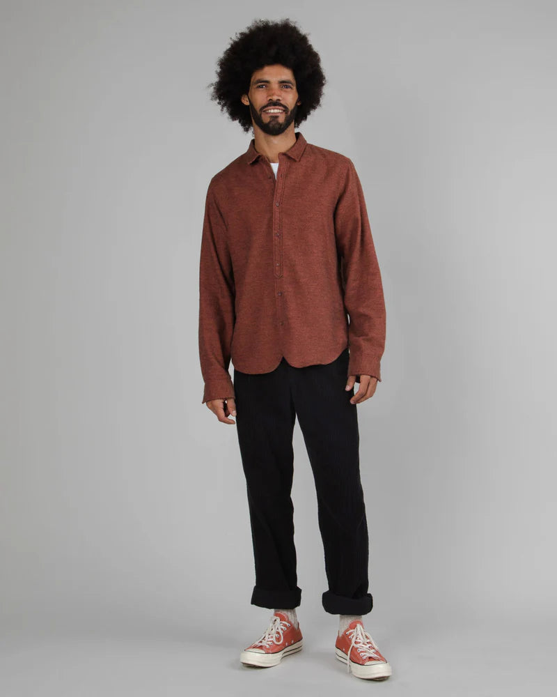 Pantalon Corduroy Pleated Chino - Coton Bio