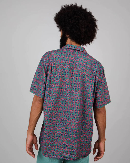 Chemise Asis Percales Heart Aloha - élégance estivale