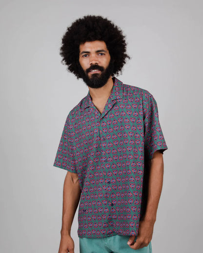 Chemise Asis Percales Heart Aloha - élégance estivale