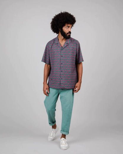Chemise Asis Percales Heart Aloha - élégance estivale