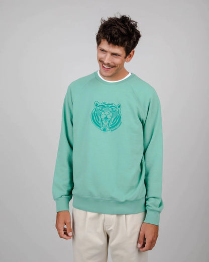 Sweatshirt Asis Percales Tiger Morera - Coton
