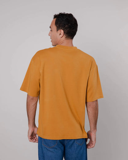 T-Shirt Oversized Toffee - Coton Bio
