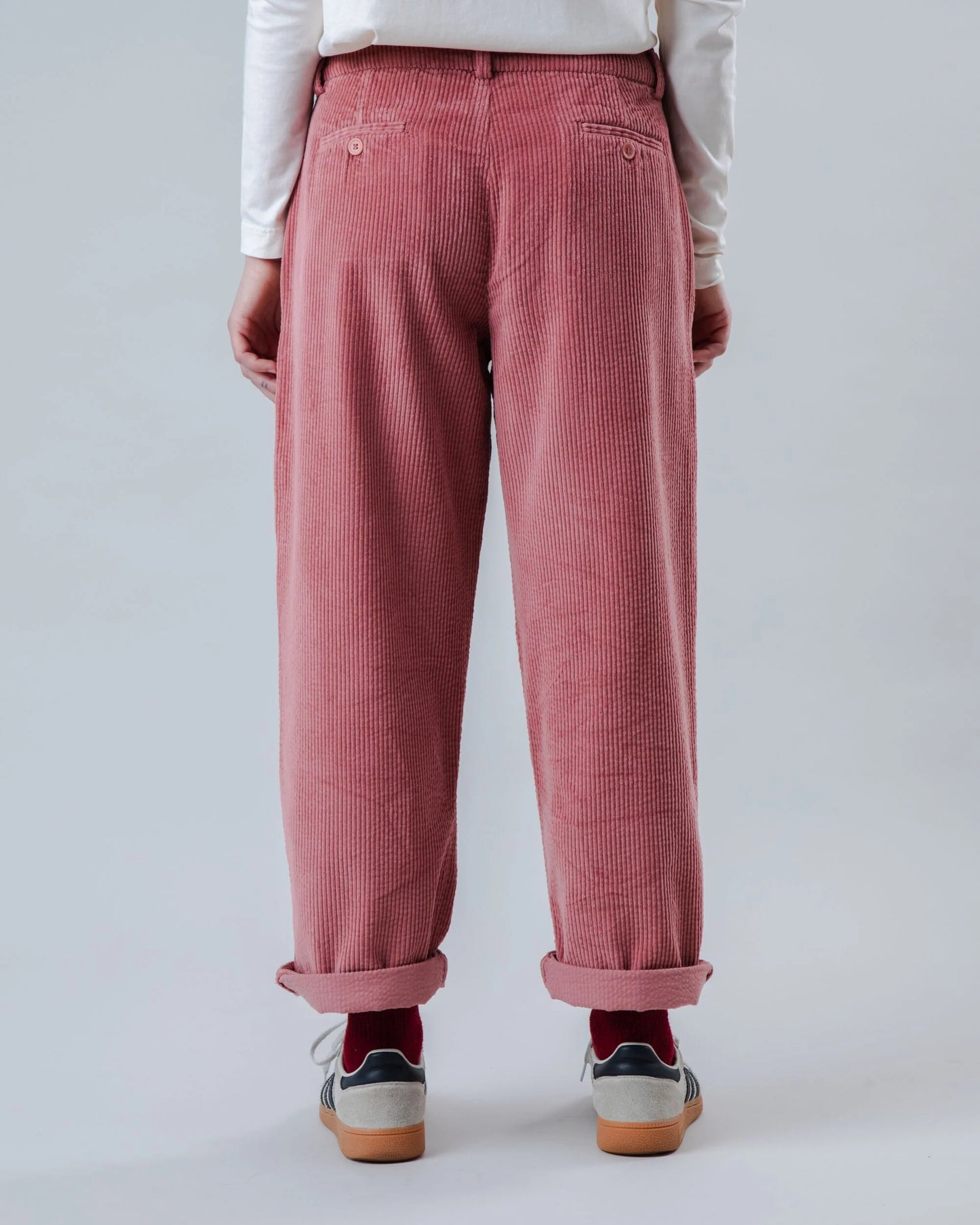 Pantalon Corduroy Pleated - Coton