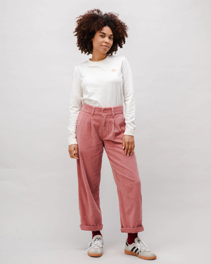 Pantalon Corduroy Pleated - Coton