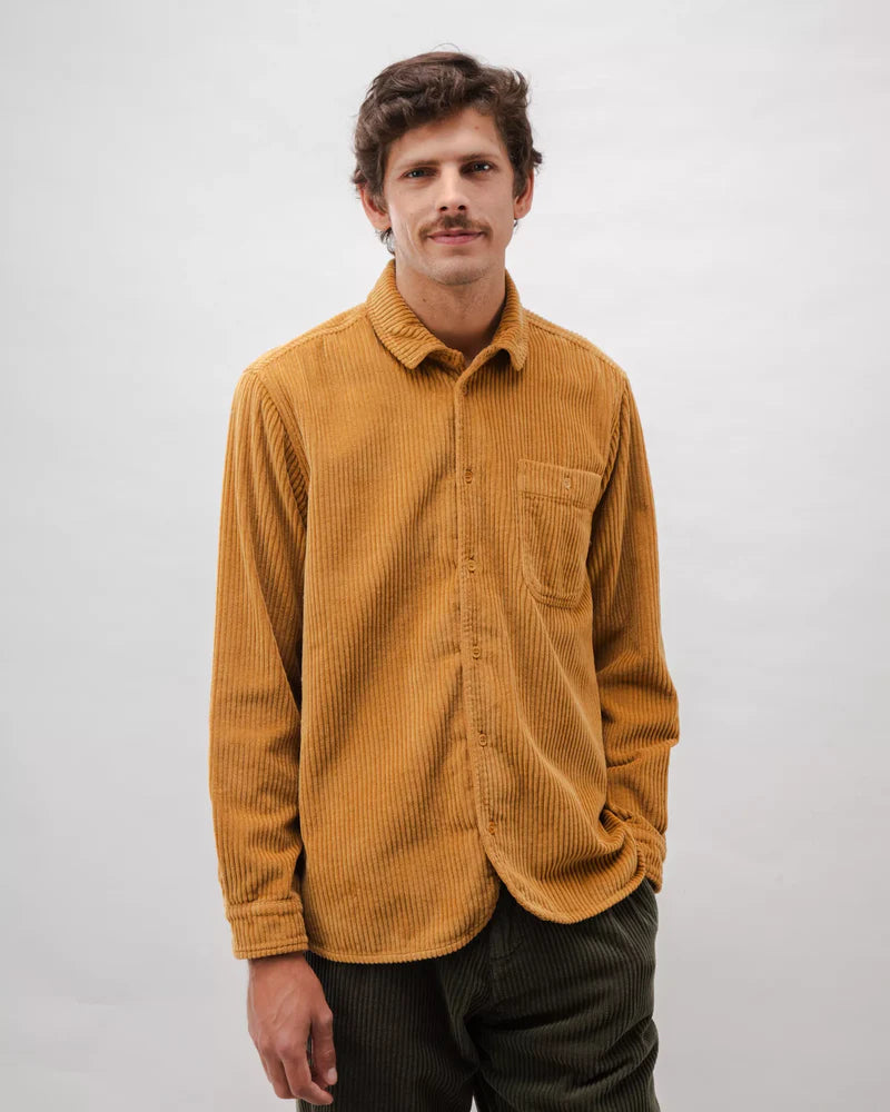 Chemise Overshirt en Corduroy – Élégance et Confort Durable