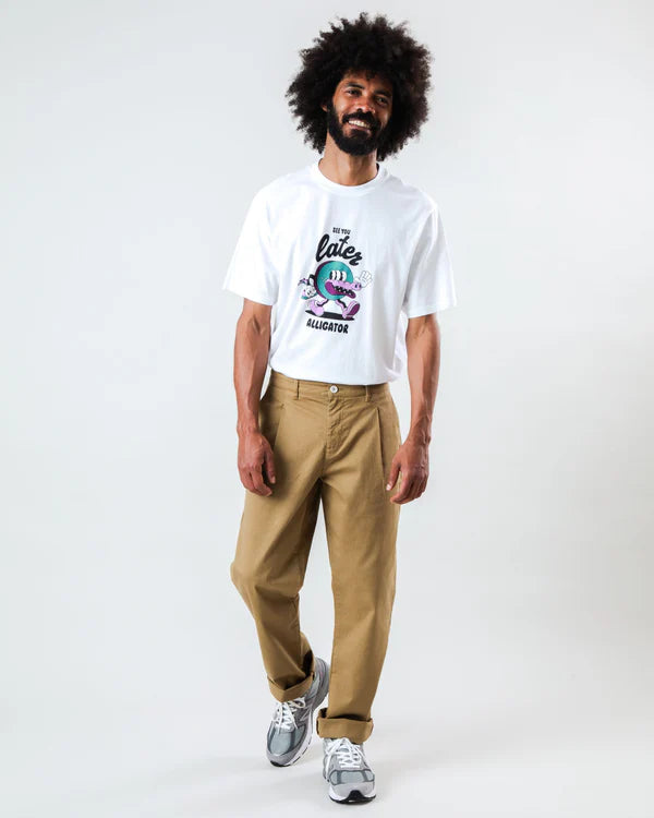 Pantalon Chino large – Un Style Raffiné, Confort Assuré