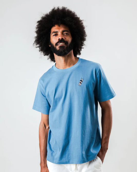 T-shirt Just Swim Cloud – Fraîcheur Minimaliste & Coton Bio