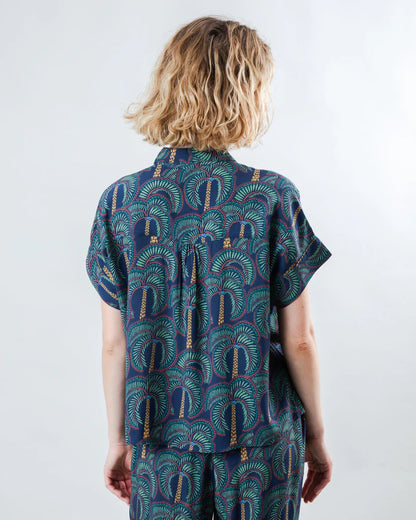 Blouse Borneo Batwing – élégance naturelle