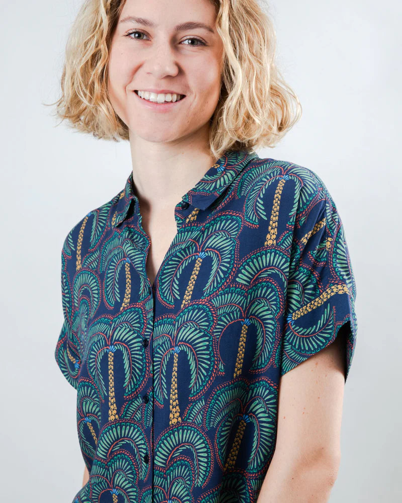 Blouse Borneo Batwing – élégance naturelle