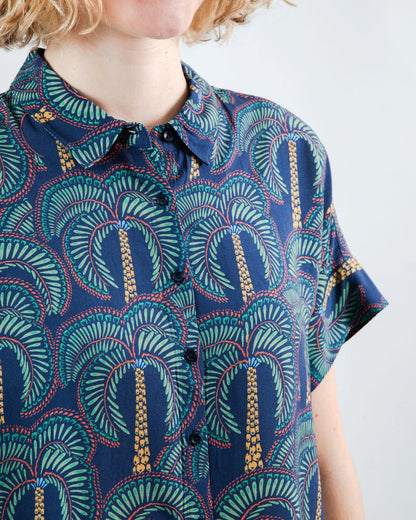 Blouse Borneo Batwing – élégance naturelle