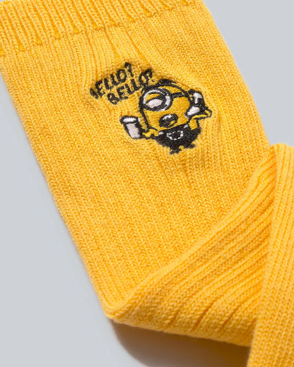 Chaussettes Minions Bello Bello - Mi-Mollet