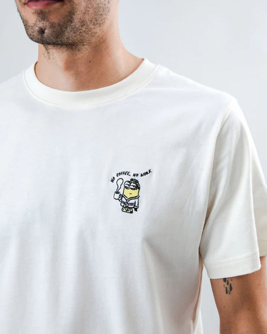 T-shirt Minions No Coffee No Work – Pour les Amoureux du Café et de l'Humour