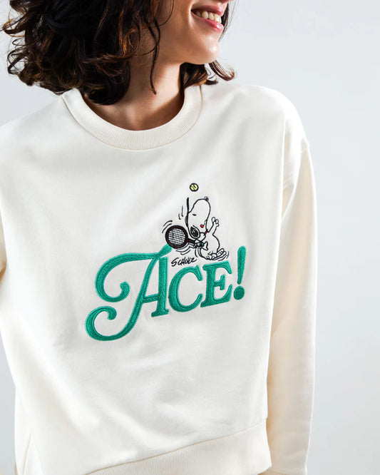 Sweatshirt Peanuts Ace Snoopy - Confort d’exception, style intemporel
