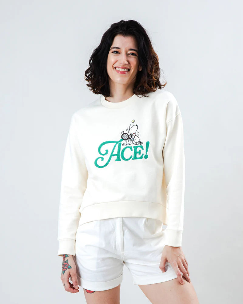 Sweatshirt Peanuts Ace Snoopy - Confort d’exception, style intemporel