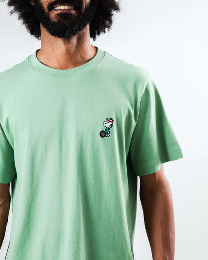 T-shirt Peanuts Tennis Snoopy - L’esprit sport en coton bio
