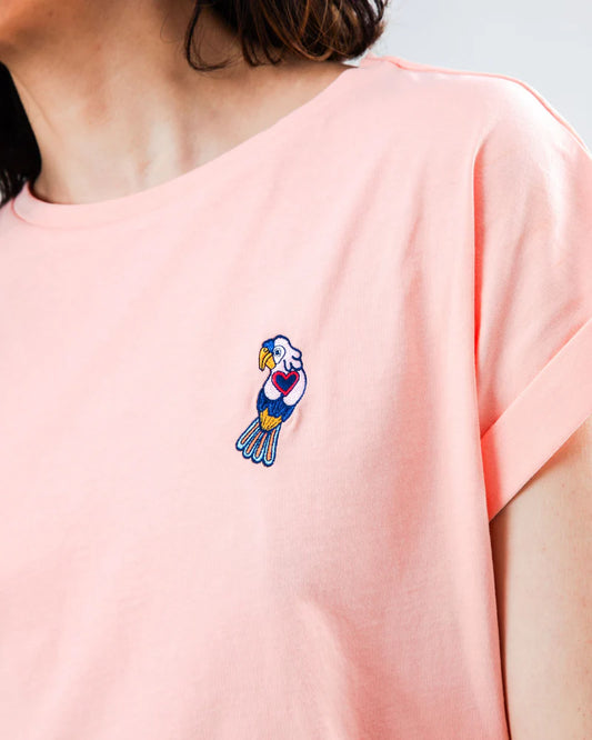 T-shirt Asis Parrot Scoop - fraîcheur et exotisme