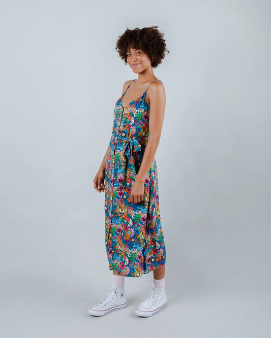 Robe Asis Percales Tutti Frutti Strap – Fraîcheur d’Été à l’État Pur
