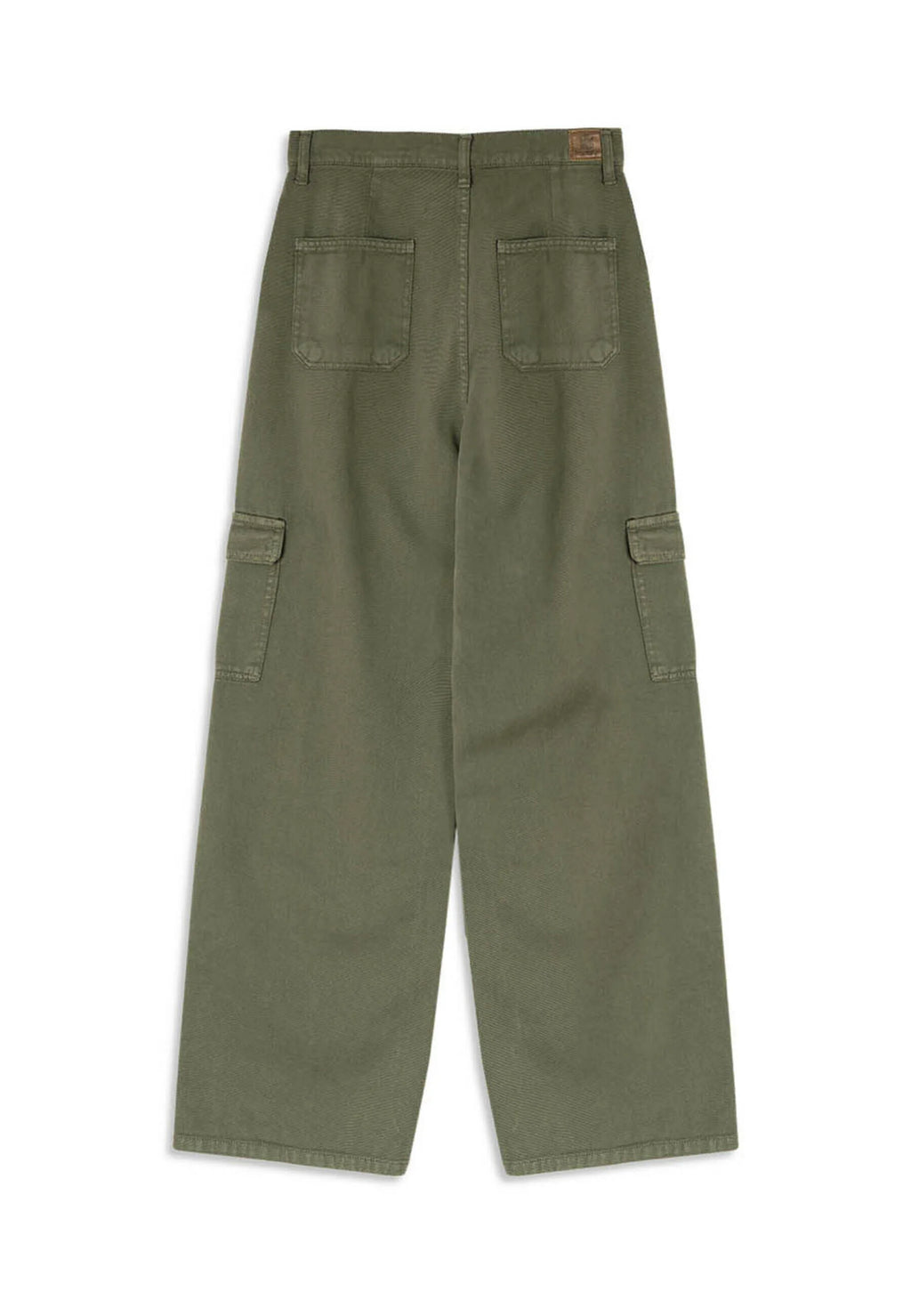 Pantalon Cargo Wide Leg - Coton