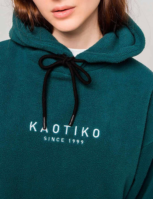 Hoodie Polar Salvia - Coton