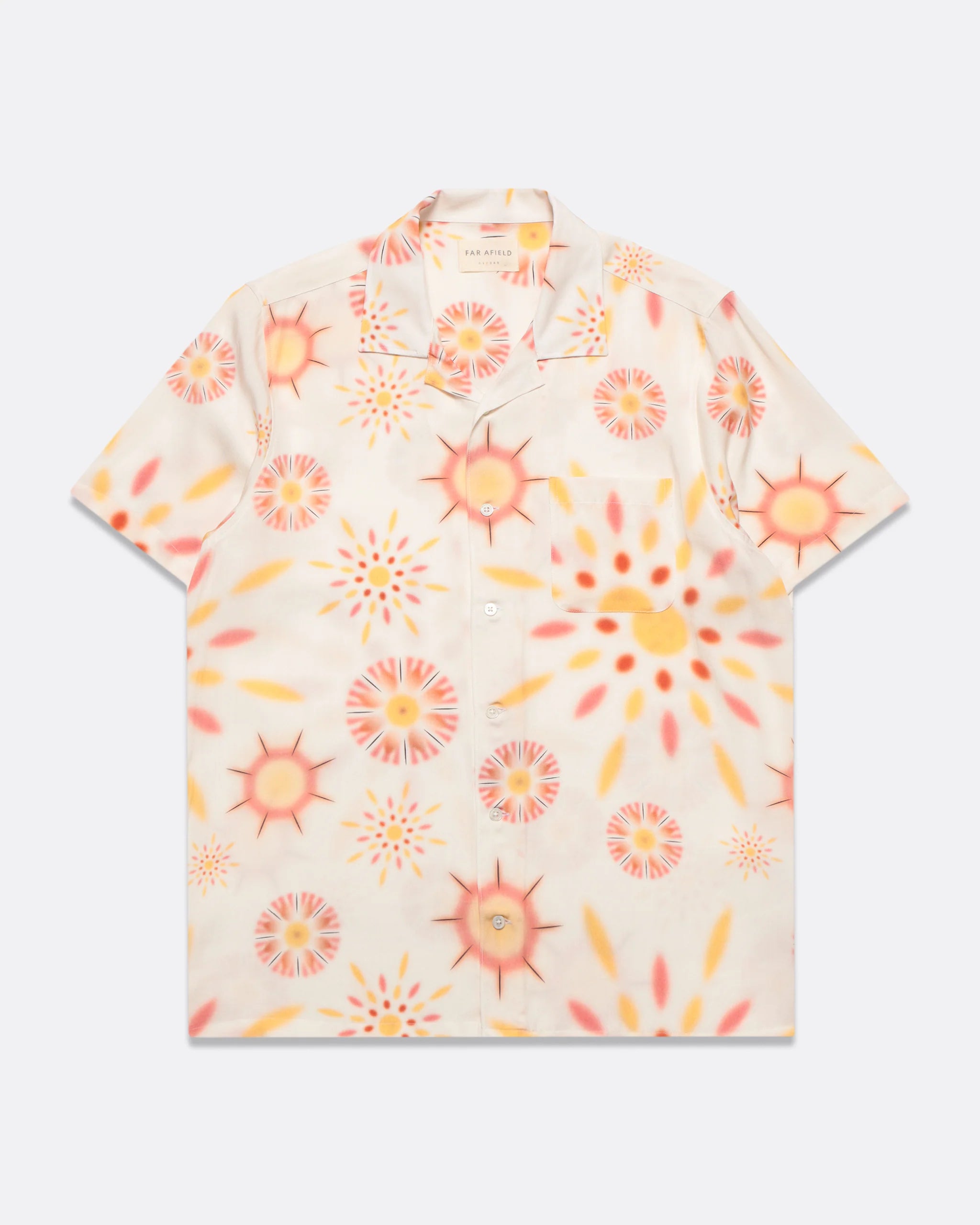 Chemise Stachio Splash Print - Tencel