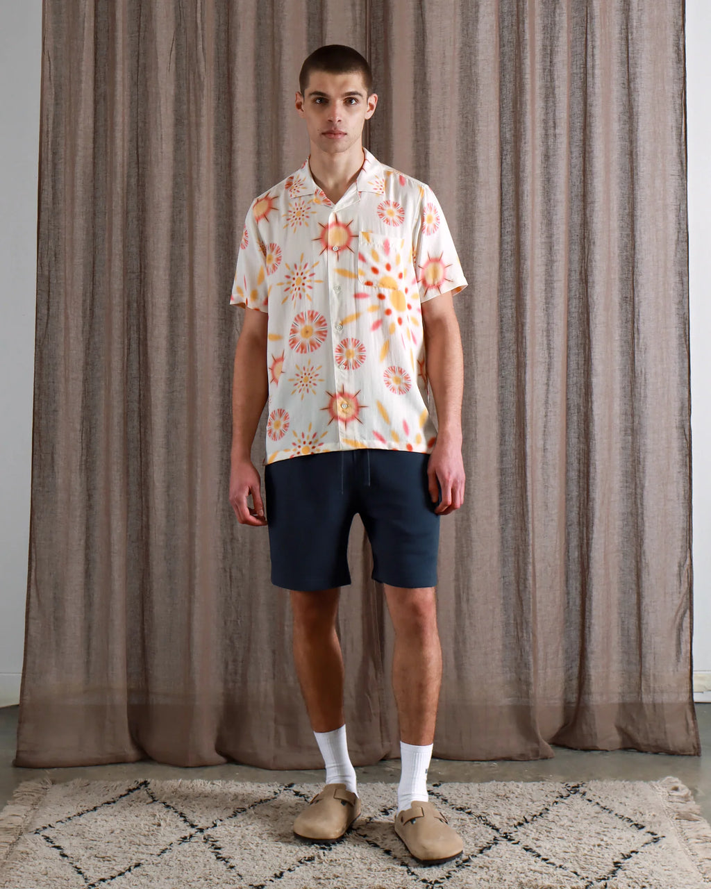 Chemise Stachio Splash Print - Tencel