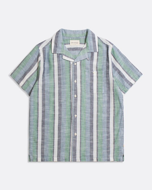 Chemise Selleck Slub Stripe – Rayures Élégantes & Intemporelles