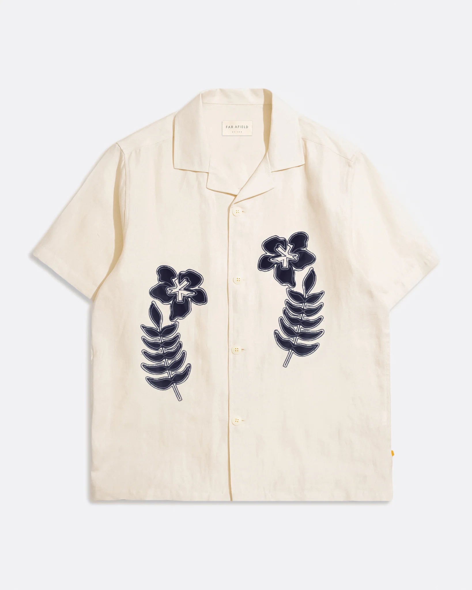 Chemise Stachio Flock – Élégance Florale Minimaliste