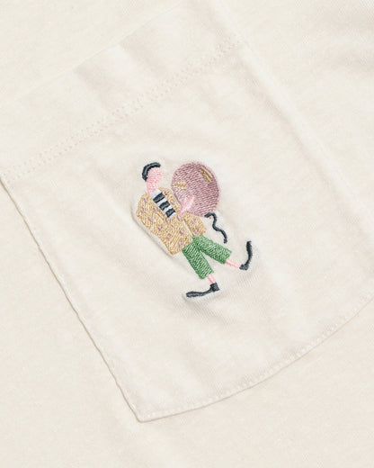 T-Shirt Pocket Clowny - Chanvre et Coton