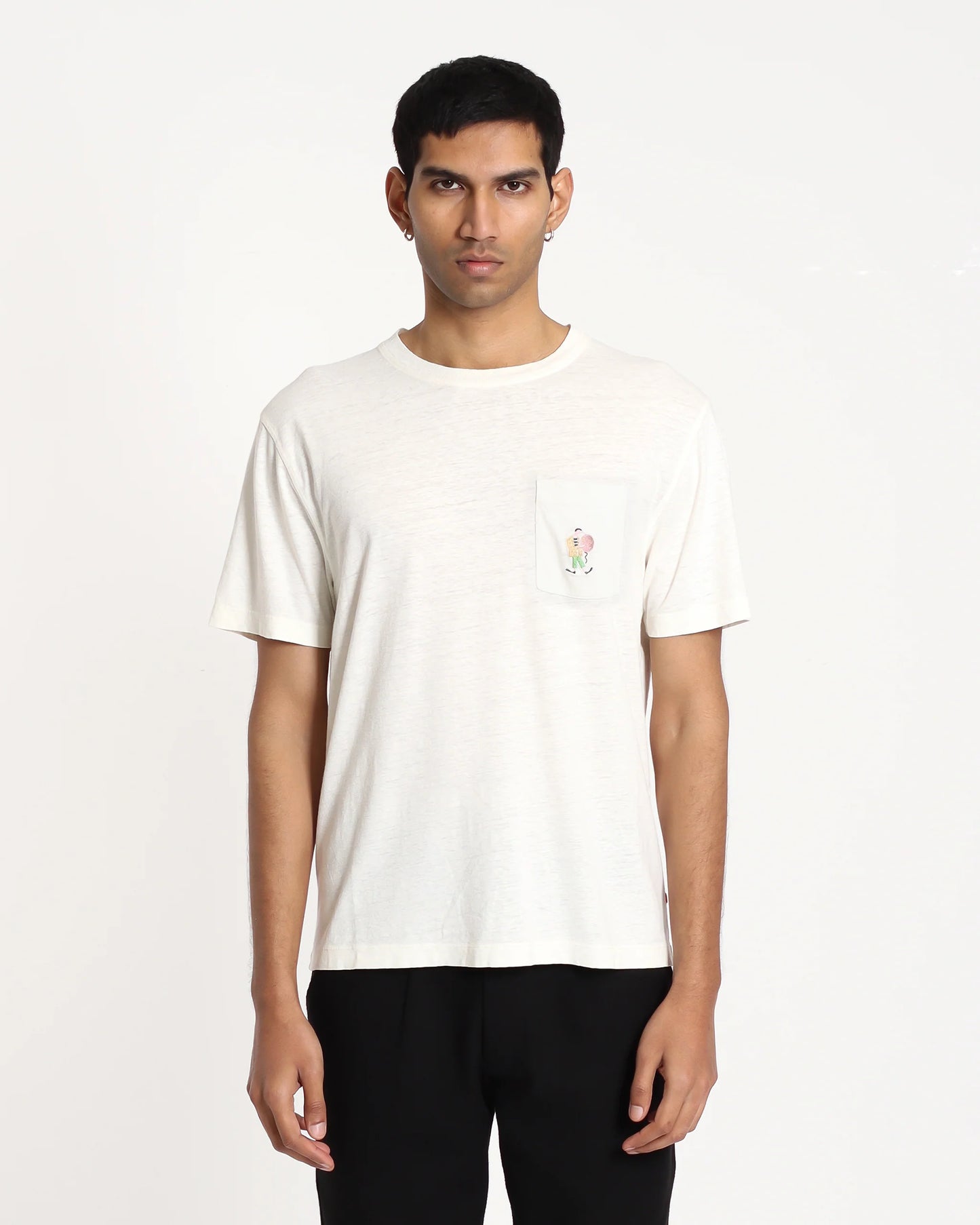 T-Shirt Pocket Clowny - Chanvre et Coton