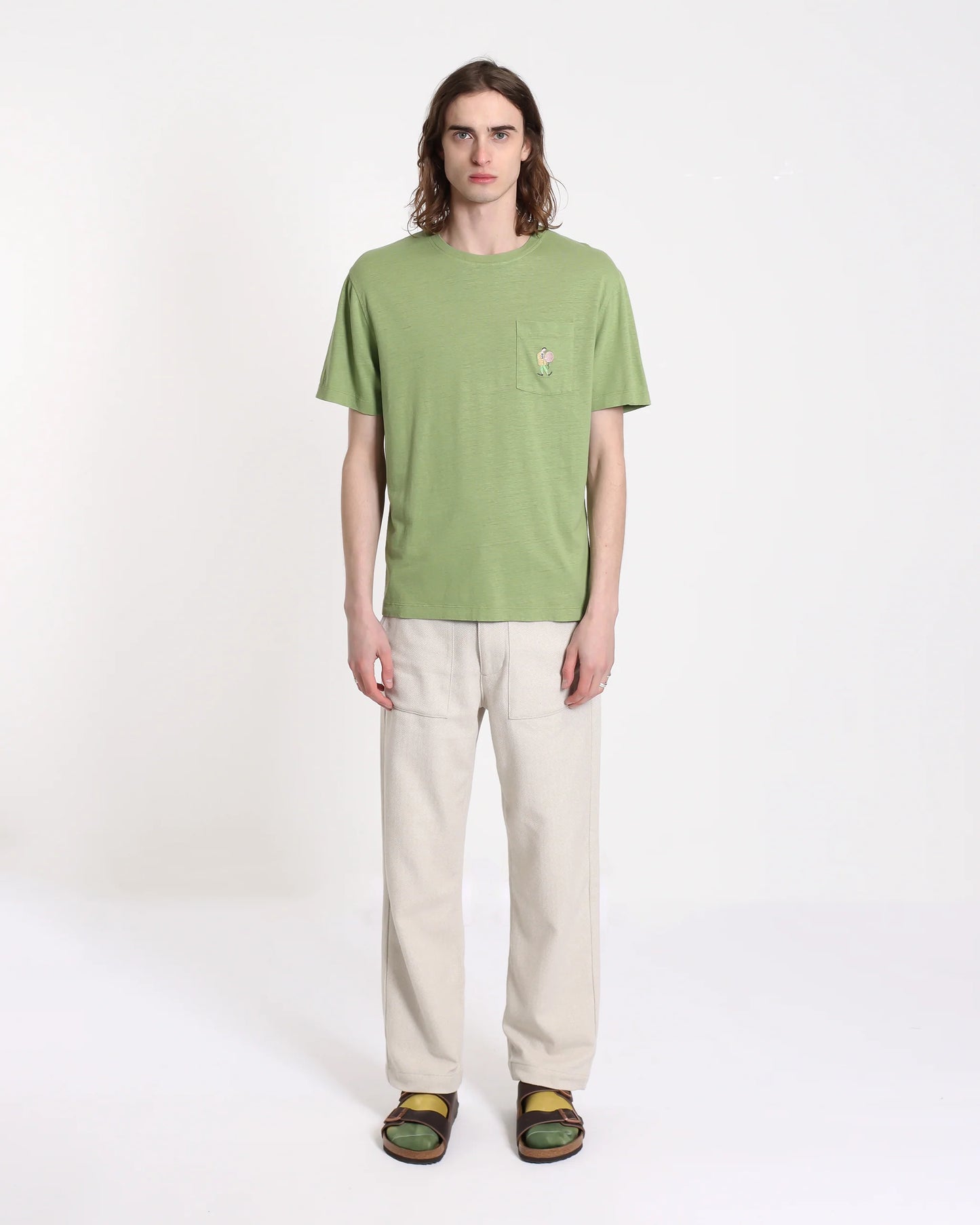 T-Shirt Pocket Clowny - Chanvre et Coton