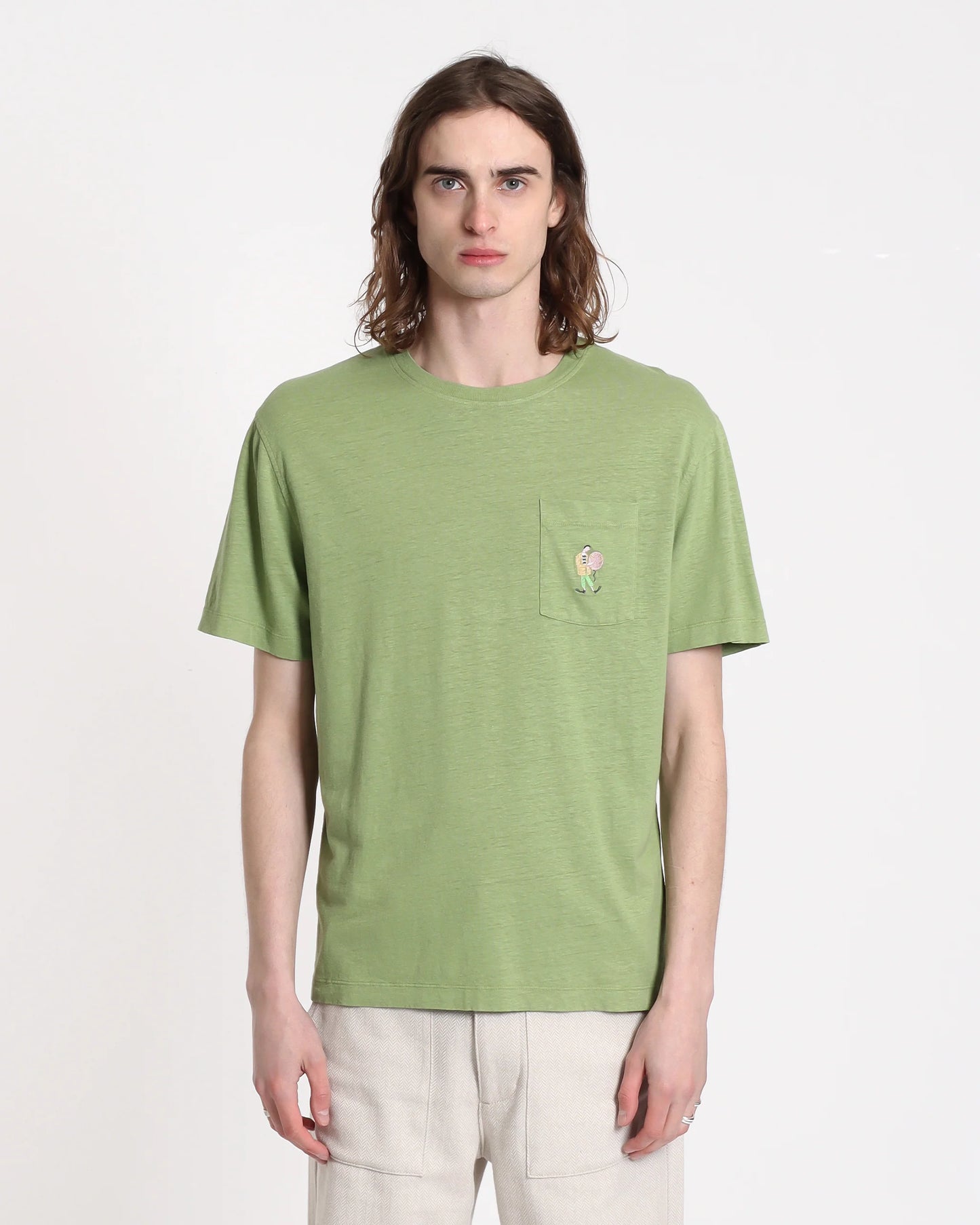 T-Shirt Pocket Clowny - Chanvre et Coton