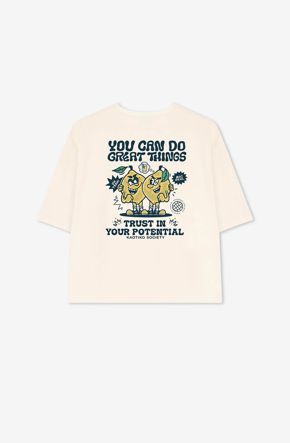 T-shirt en Coton Bio "You Can Do Great Things" - Style et Inspiration
