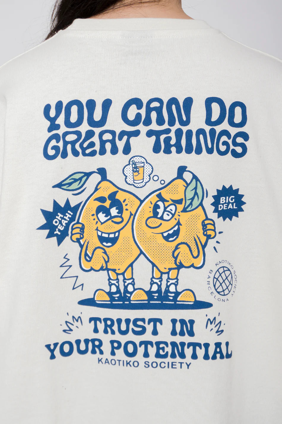 T-shirt en Coton Bio "You Can Do Great Things" - Style et Inspiration