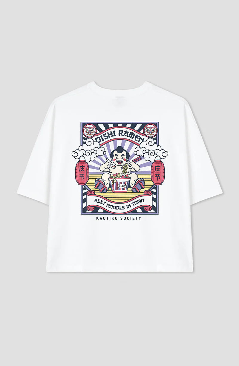 T-shirt Organic Cotton Oishi Ramen – Le Goût du Style et de la Durabilité