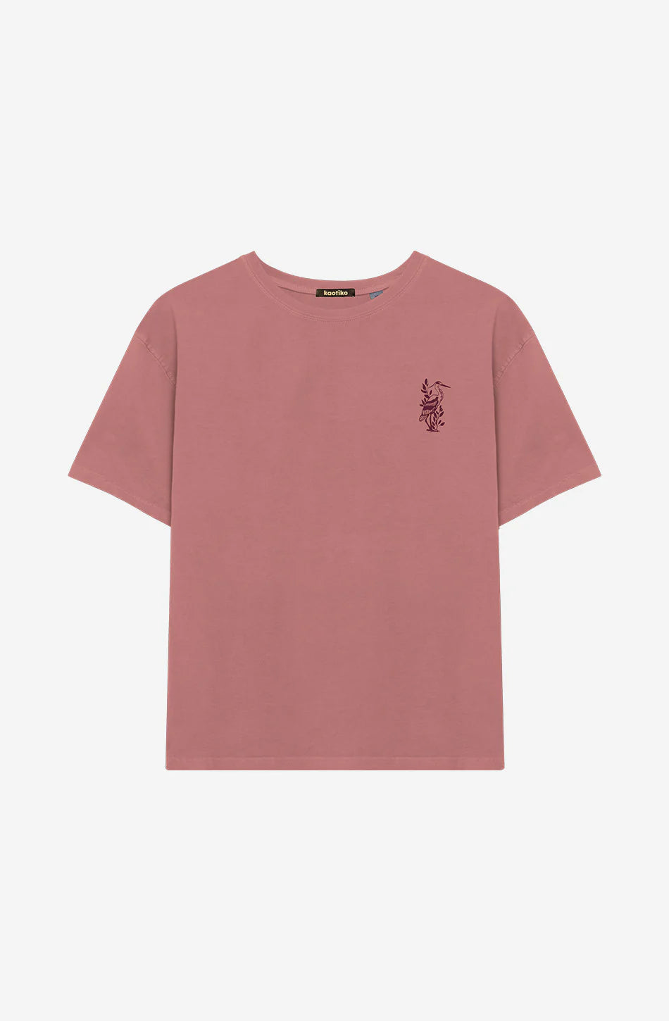 T-shirt Lotus Burgundy – Style Vintage & Authentique
