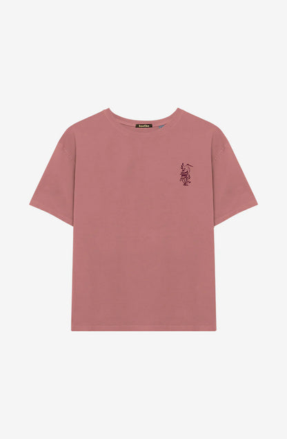 T-shirt Lotus Burgundy – Style Vintage & Authentique