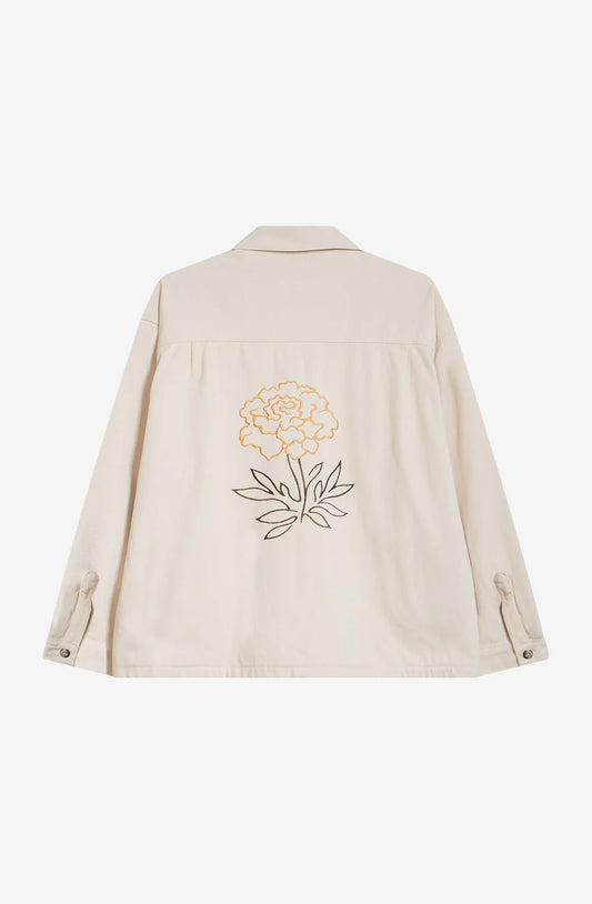 Veste Camélia Ivoire – Élégance Décontractée