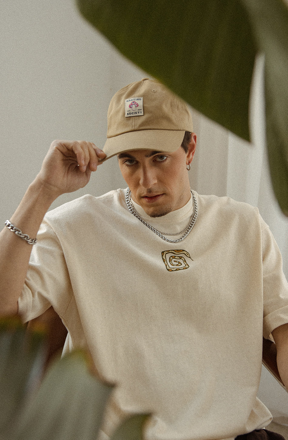 T-shirt Frontier Ivory – Streetwear éthique & tendance