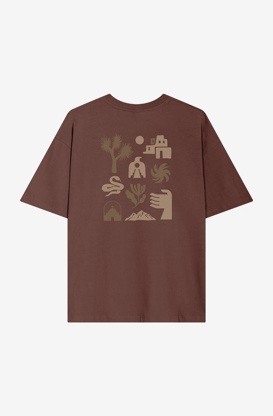 T-shirt Element West Brown – L’esprit urbain inspiré nature