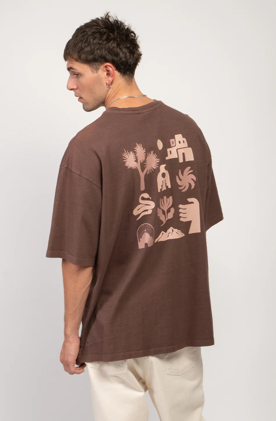 T-shirt Element West Brown – L’esprit urbain inspiré nature