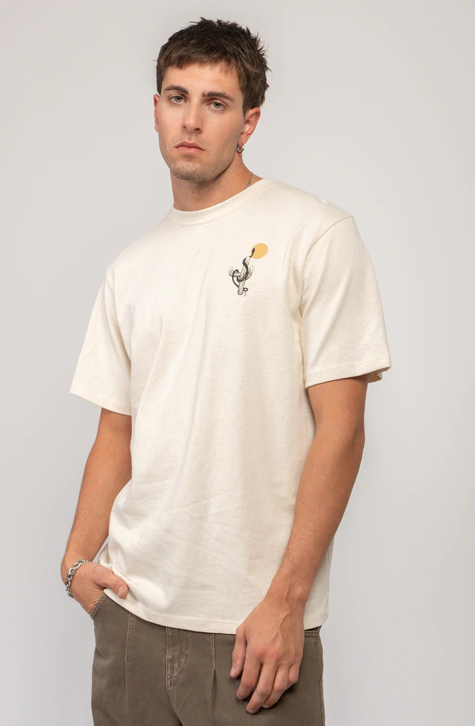 T-shirt Cowgirl Snake Ivory – Style urbain & responsable