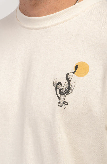 T-shirt Cowgirl Snake Ivory – Style urbain & responsable