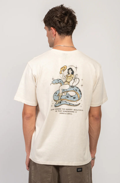 T-shirt Cowgirl Snake Ivory – Style urbain & responsable
