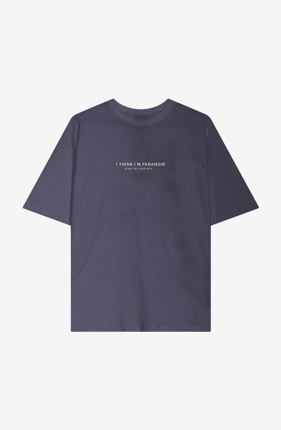 T-shirt I’m Paranoid Blue – Streetwear audacieux & moderne