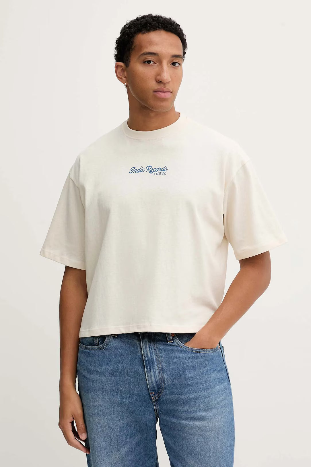 T-shirt Live Fest Beige – Le basique graphique qui fait la différence