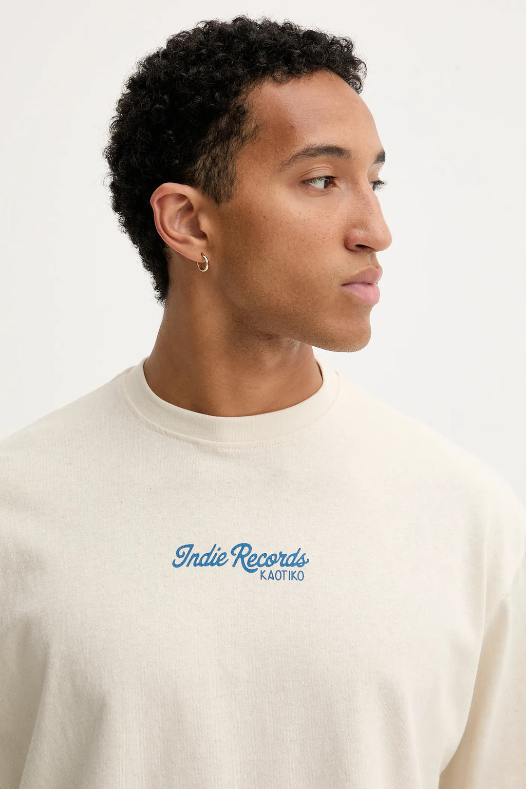 T-shirt Live Fest Beige – Le basique graphique qui fait la différence